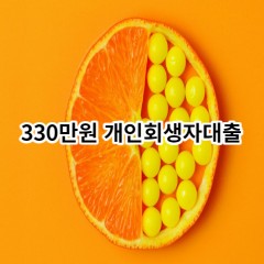 330만원 개인회생자대출 급전 당일 소액 일수 월변