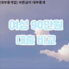 여성 월변90만원대출 소액90만원대출 개인돈90만원 비대면90만원