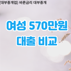 여성 월변570만원대출 소액570만원대출 개인돈570만원 비대면570만원