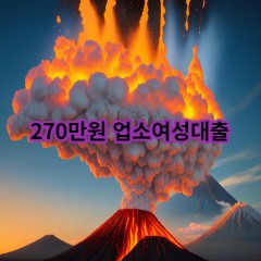 270만원 업소여성대출 급전 당일 소액 일수 월변