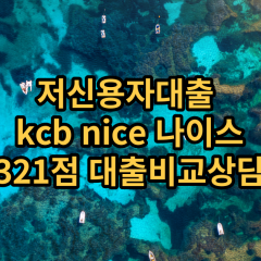 저신용자대출 kcb321점 저신용소액대출 nice321점 저신용비대면대출 나이스321점 신용대출비교상담