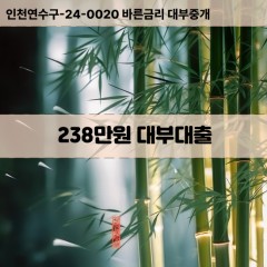 238만원대부대출 238만원비대면대출 238만원소액대부업체 238만원급전대출개인돈 238만원월변대출