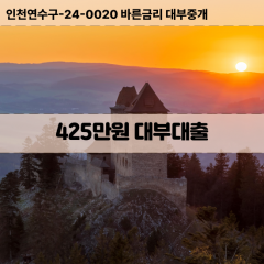 425만원대부대출 425만원비대면대출 425만원소액대부업체 425만원급전대출개인돈 425만원월변대출