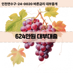 624만원대부대출 624만원비대면대출 624만원소액대부업체 624만원급전대출개인돈 624만원월변대출