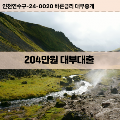 204만원빠른돈 204만원급한대출 204만원당일대출 204만원비대면무방문 204만원비교대출상담